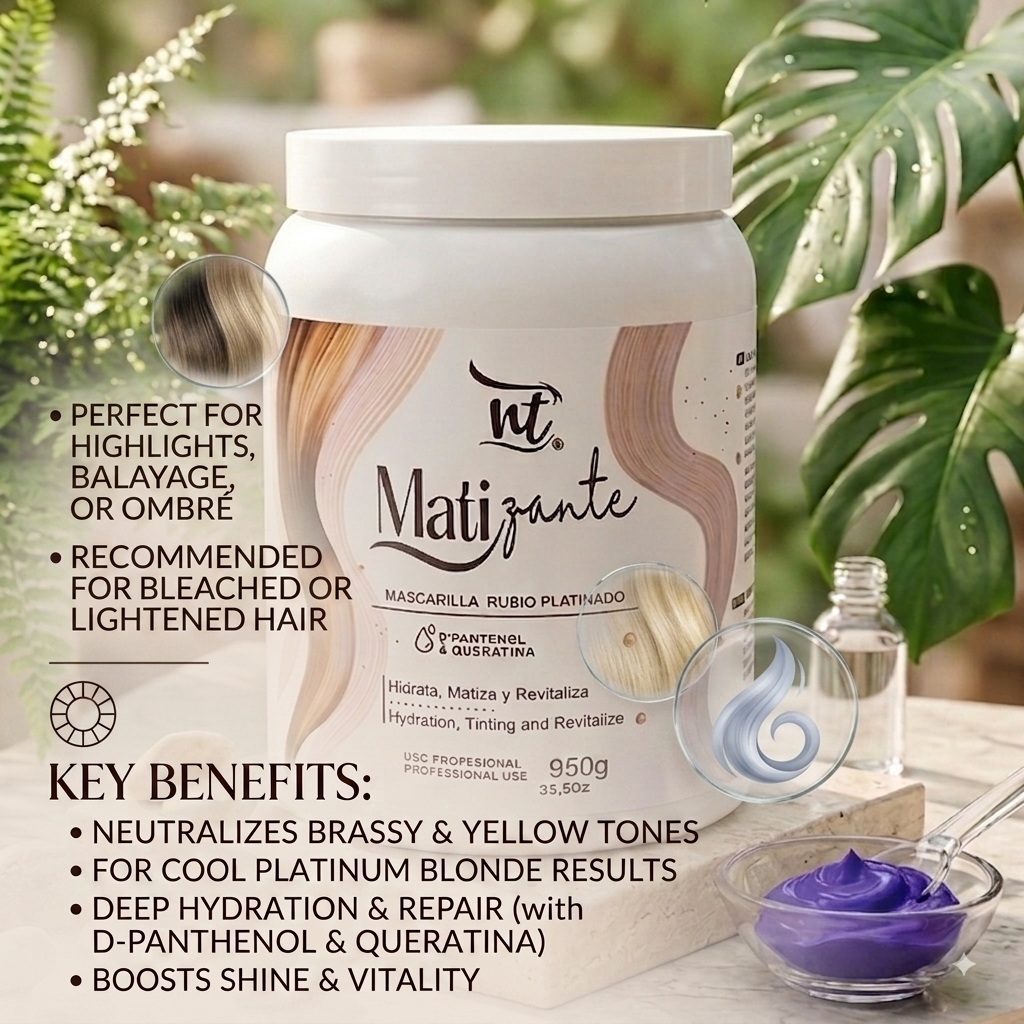 NT Matizante Platinum Blonde Hair Mask